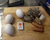 きのこたっぷりのオムレツ☆デミソースかけ作り方1写真