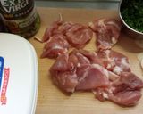 鶏のパセリ焼きニンニクをのせて♪作り方1写真