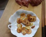 鶏のパセリ焼きニンニクをのせて♪作り方3写真