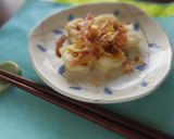 余ったお餅救済★餅チーズおかかべ−コン♪作り方3写真