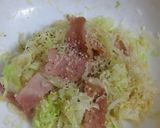 超手抜きwキャベツの温サラダ〜コンソメ味作り方6写真