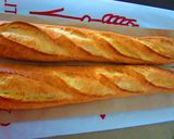 フランスパンでホットドッグ♪作り方1写真