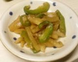 人参ピーマン✰ごま味噌にんにく✰きんぴら作り方6写真