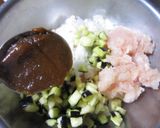 なすのはちみつ味噌餃子作り方2写真