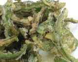 野菜でおやつ☆苦くないカリカリピーマン作り方6写真