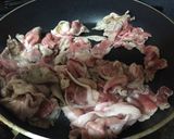 やみつき豚キムチの他人丼作り方1写真
