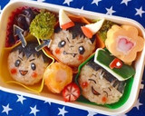 竹串でお花の卵焼き♪キャラ弁おかずに♪作り方35写真