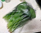 ほうれん草のオイスターソース炒め作り方1写真