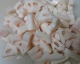 ホクホクピリリ☆豚肉と蓮根の炊き込みご飯作り方3写真