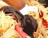 スパゲティで！？野菜たっぷり焼きそば作り方4写真