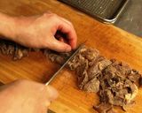 新橋のB級グルメ！肉めし♪作り方5写真