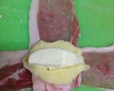 ✤肉巻きコロッケinモッツァレラ作り方4写真