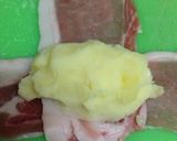 ✤肉巻きコロッケinモッツァレラ作り方5写真