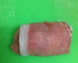 ✤肉巻きコロッケinモッツァレラ作り方6写真