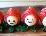 クリスマスケーキにも♪いちごちゃん♥作り方5写真