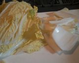 ゆず風味）白菜とさつま揚げの煮込み作り方1写真