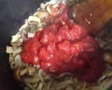 ツナと茸のトマトクリームフィットチーネ作り方6写真