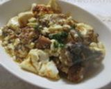 手抜き過ぎ！サバ味噌煮缶と豆腐だけ〜作り方4写真
