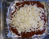 ミートソース缶で簡単♪もちピザ作り方4写真