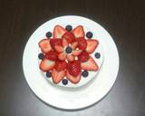 デコレーションケーキ☆ダレ無い生クリーム作り方14写真