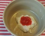 離乳食初期～お豆腐の苺ソースがけ作り方3写真