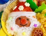 キャラ弁☆髭もじゃサンタさん作り方3写真