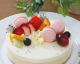 レア＆ニューヨーク2層のチーズケーキ作り方11写真