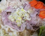 野菜たっぷり♫ 味噌煮込みうどん鍋作り方6写真