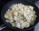 簡単☆薄切りヤーコンのツナ炒め作り方2写真