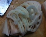 蓮根と豚の生姜焼き作り方2写真