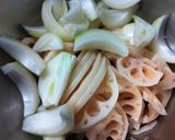 蓮根と豚の生姜焼き作り方6写真