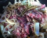 蓮根と豚の生姜焼き作り方9写真