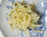 チクワとおくらのチーズのせ作り方2写真