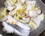 たらと白菜☆バルサミコで煮つけ作り方5写真