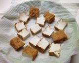 鶏ムネ肉と厚揚げの味噌炒め(^_^)作り方2写真