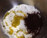 濃厚チョコとマシュマロスコーン☆作り方1写真