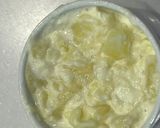 レンジで簡単！林檎のチーズクリームサンド作り方2写真