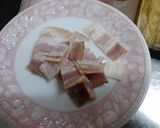 もやしベーコン炒め卵入り作り方1写真