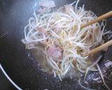 もやしベーコン炒め卵入り作り方3写真