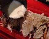 白菜と小エビのはちみつ味噌のミルクスープ作り方3写真