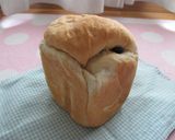 HB✿黒豆巻いて食パン作り方8写真