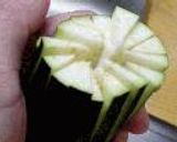 ナスと油揚げのキンピラ風作り方1写真
