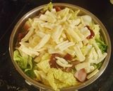 ベーコンと餅のはちみつ味噌クリーム煮作り方4写真