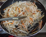 簡単！たっぷり根菜の炒めなます作り方2写真