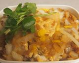 ご飯を汚さない!!簡単..カツ丼弁当♫作り方7写真
