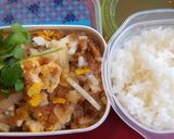ご飯を汚さない!!簡単..カツ丼弁当♫作り方8写真