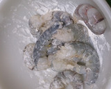 人参葉と海老のさくさくかき揚げ作り方1写真