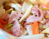 ぽっかぽか。白菜とチーズのクリーム煮作り方2写真