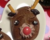 Xmasに‼トナカイシュークリーム♡作り方5写真
