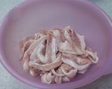 豚トロの炒めもの♪(大根おろしを添えて)作り方1写真